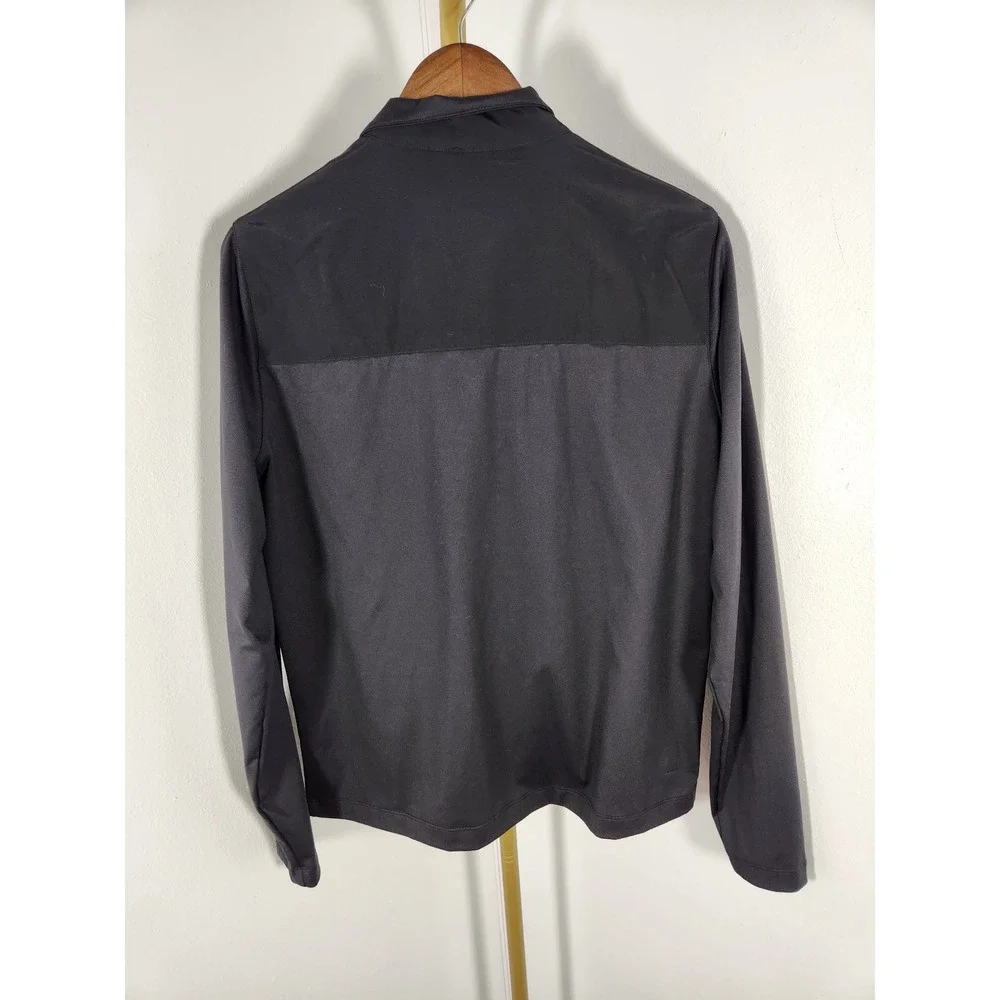 Vuori Mens Black Sunday Element Track Jacket Zip Front Size‎ Small